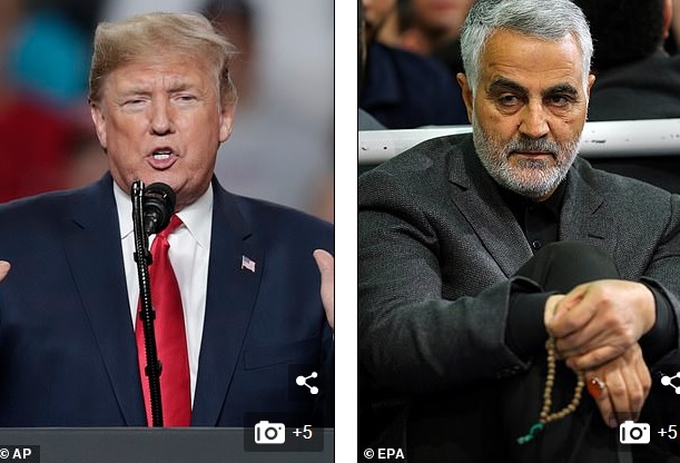 Chính quyền Tổng thống Mỹ Donald Trump đã theo dõi tướng Iran Qasem Soleimani từ lâu.