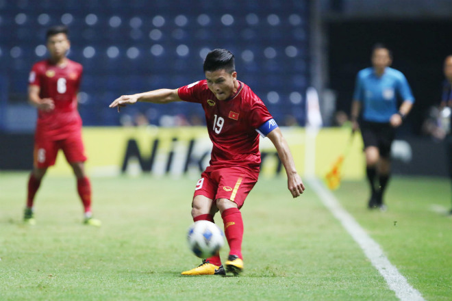 Quang Hải là một trong những cái tên nổi bật nhất của U23 Việt Nam trong trận đại chiến với U23 Jordan