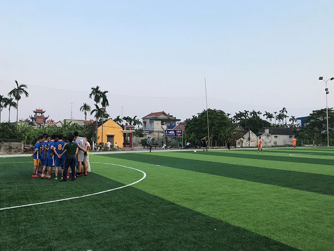 Từ tháng 9/2019, sân bóng nhân tạo tại tỉnh Nam Định đã được đưa vào sử dụng. Hai sân bóng ở Nam Định và Huế có kích thước 30x50m, dành cho 14 cầu thủ (mỗi đội 7 người).