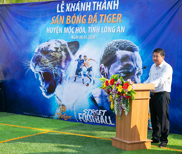 Đánh thức bản lĩnh bóng đá trẻ Việt Nam, Tiger đầu tư xây sân bóng tại Nam Định, Huế và Long An - 7