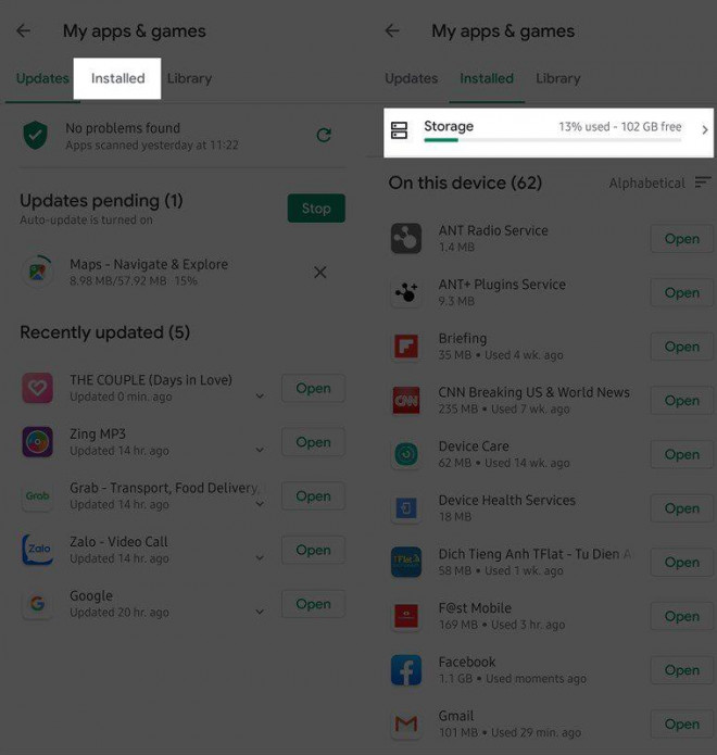 Hướng dẫn gỡ ứng dụng hàng loạt trên Android - 2