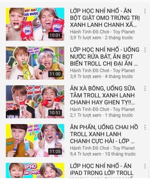 Phẫn nộ kênh Youtube xúi trẻ em ăn xà bông, sữa tắm - 3