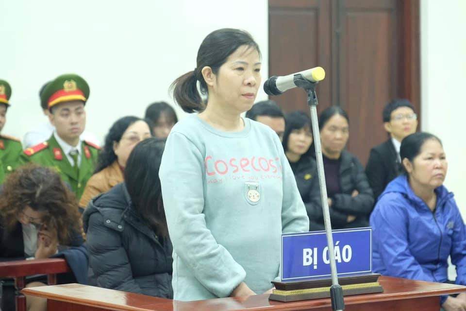 Bị cáo Nguyễn Bích Quy khai báo tại phiên toà.