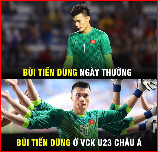 Bùi Tiến Dũng hóa siêu nhân ở VCK U23 châu Á.