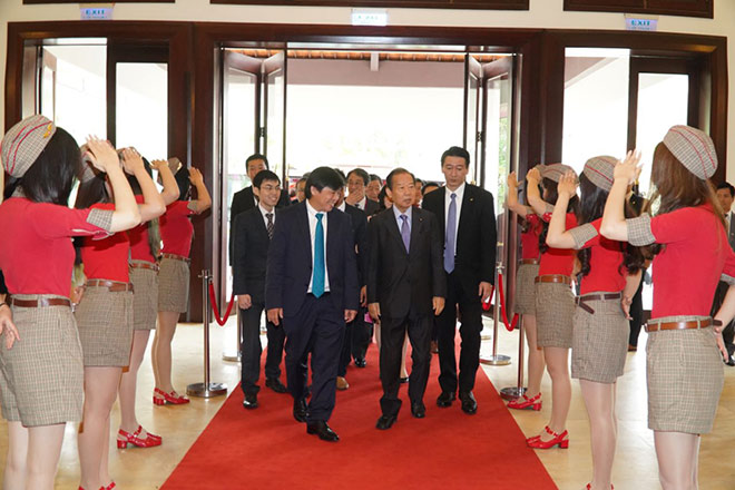 Nghi thức chính thức công bố 5 đường bay mới kết nối Hà Nội, TP. HCM, Đà Nẵng với Nagoya, Fukushima và Kagoshima (Nhật Bản)