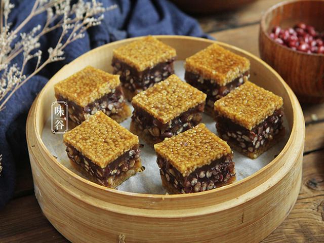 Ẩm thực - Bánh đậu đỏ hạt kê sang chảnh mà cách làm cực đơn giản, cứ làm là thành công