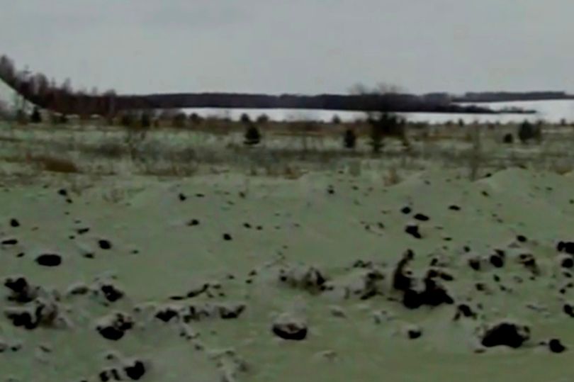 "Tuyết xanh" xuất hiện ở thành phố&nbsp;Chelyabinsk, Nga