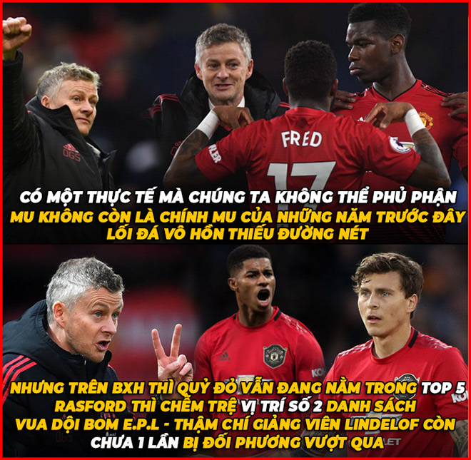 Và&nbsp;MU vẫn là đội có nhiều "nghệ sĩ hài" nhất ngoại hạng Anh.