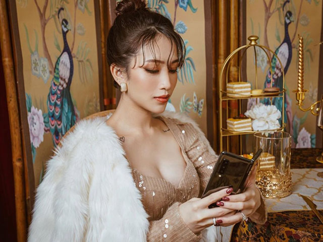 Thời trang - Con gái đại gia Minh Nhựa "dát" quần áo, giày, túi hiệu... kín người