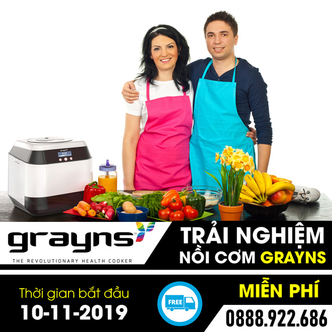 Grayns – thương hiệu nồi cơm điện tách tinh bột nổi tiếng trên thế giới - 5
