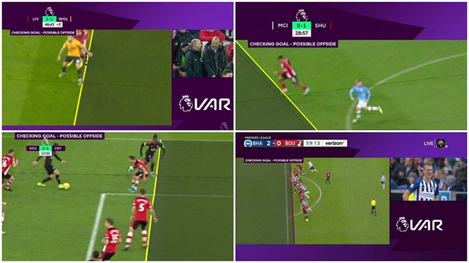 Premier League có nhiều tranh cãi xung quanh VAR, đặc biệt là tình huống việt vị
