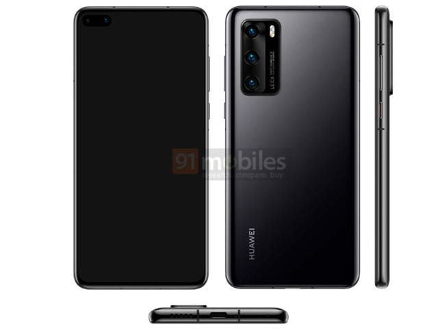 Huawei P40 Pro sẽ khiến fan choáng với thiết kế ”viên thuốc”, camera 52MP