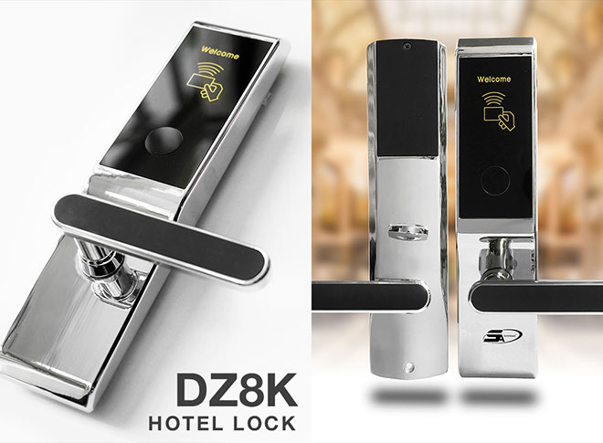 Khóa thẻ từ với cảm ứng nhạy mở khóa 1-3s sau khi quẹt thẻ