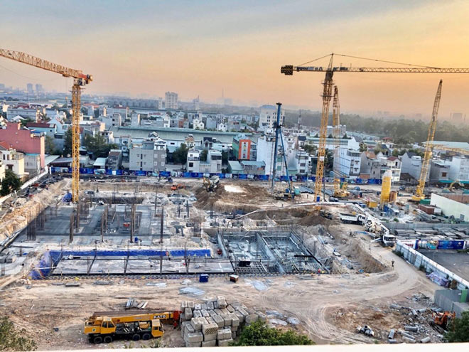 Chủ đầu tư Charm Group đẩy mạnh thi công dự án Charm City dịp cuối năm