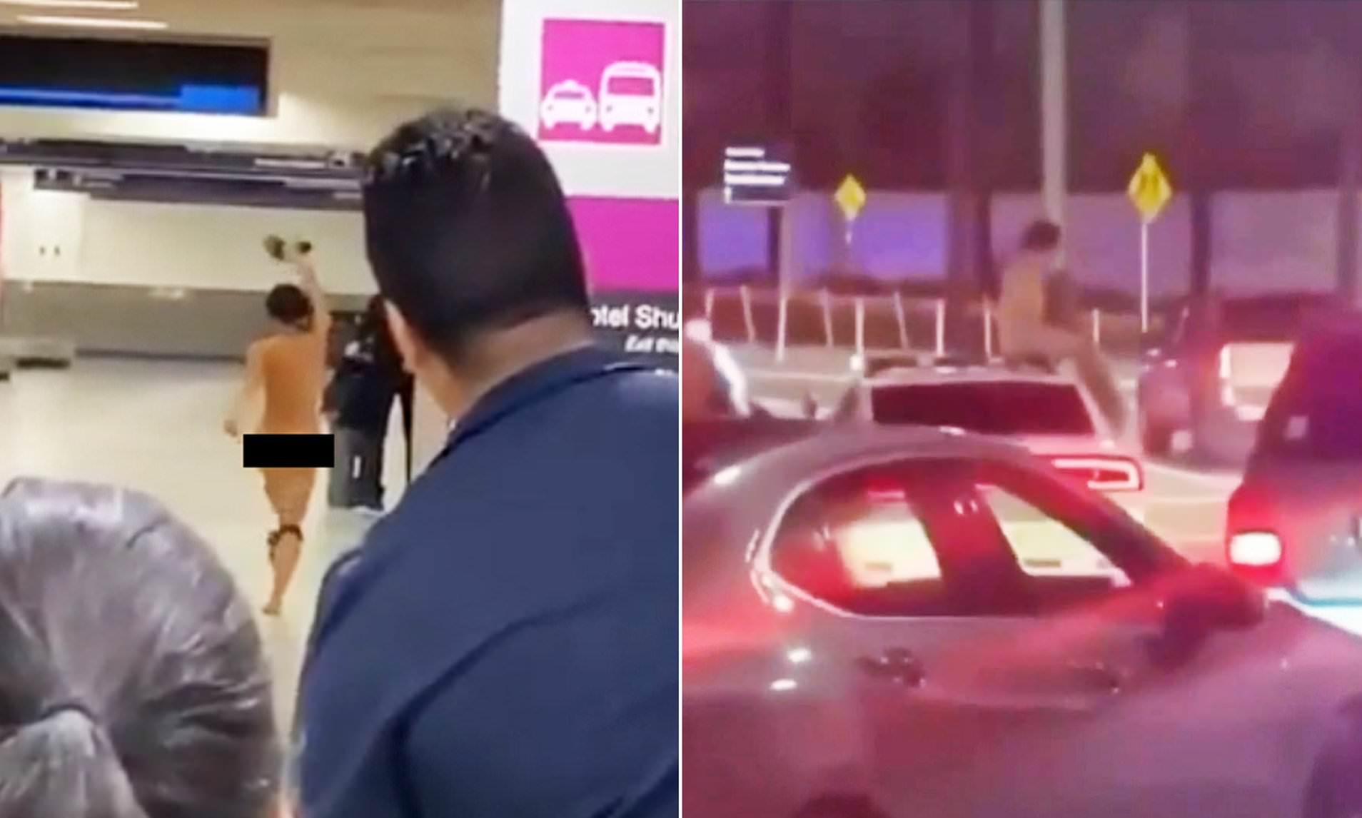 Nhiều người cảm thấy sốc trước cảnh người phụ nữ khỏa thân nơi công cộng và sự thờ ơ của những người xung quanh