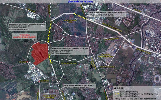 Vị trí đắc địa mang đến tiềm năng lớn cho dự án