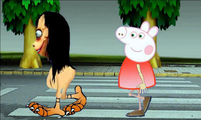 Được lồng ghép vào các clip thiếu nhi, nhiều “ác quỷ” đã đe dọa trẻ trên mạng Internet.