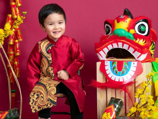 Gần 3 tuổi, con trai Đan Trường đã có công ty riêng, biết nói nhiều ngoại ngữ