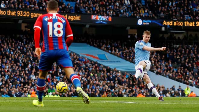 Trực tiếp bóng đá Man City - Crystal Palace: Bàn phản lưới phút 90 (Hết giờ) - 2