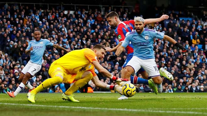 Trực tiếp bóng đá Man City - Crystal Palace: Bàn phản lưới phút 90 (Hết giờ) - 3