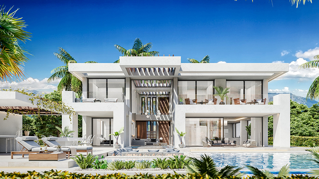 Ronaldo sống trong một biệt thự trị giá 6,2 triệu đô la tại La Finca - một cộng đồng độc quyền ở Madrid được xây dựng bởi kiến trúc sư Joaquin Torres.