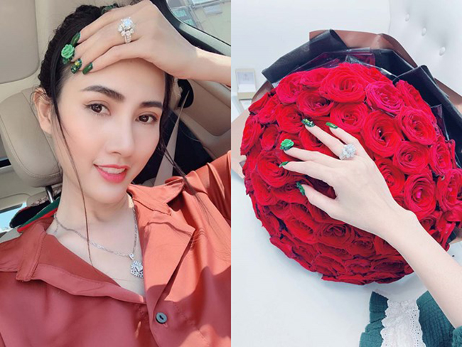 Nhân ngày Lễ tình yêu 14.2 năm 2019, Hoa hậu Đại sứ Du lịch Thế giới 2018 – Phan Thị Mơ gây chú ý khi tiết lộ được bạn trai về tận quê Tiền Giang tặng nhẫn kim cương 5,5 tỷ.