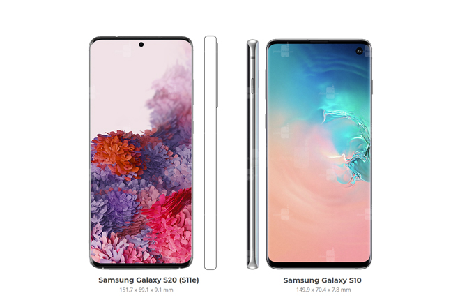 So sánh Galaxy S10 và concept Galaxy S20 - 2