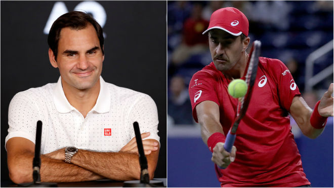 Roger Federer cảnh giác với Steve Johnson