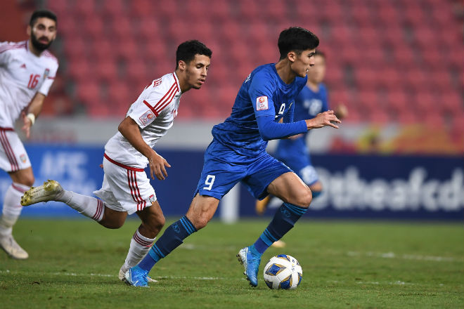 U23 Uzbekistan không hề mất bình tĩnh sau khi bị thủng lưới trước U23 UAE