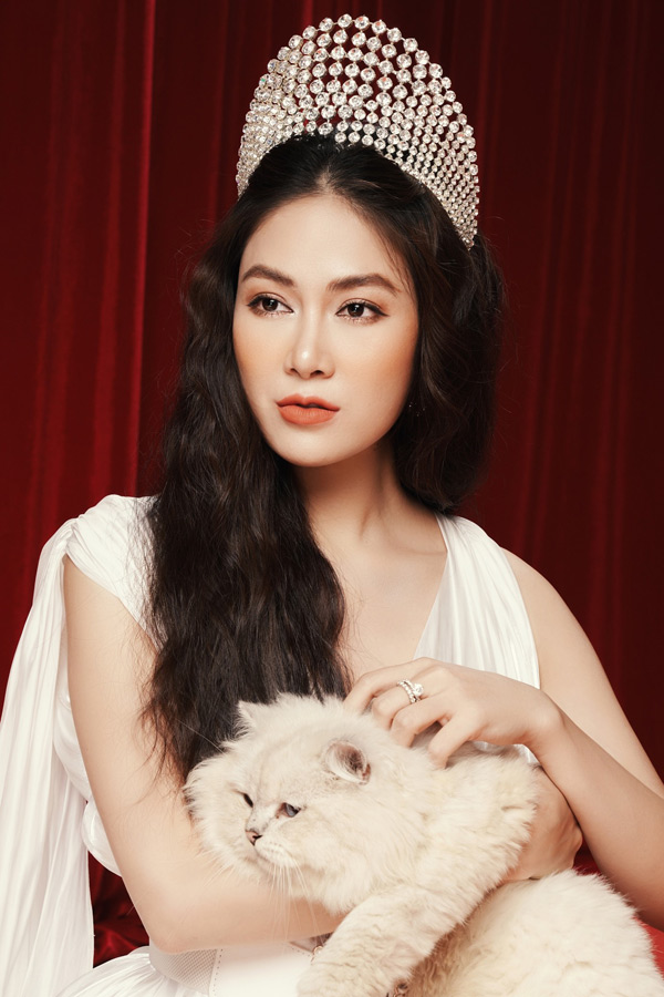 Hoa hậu Áo Dài Tuyết Nga – đóa sen Việt duy mỹ trong showbiz Việt 2019 - 6