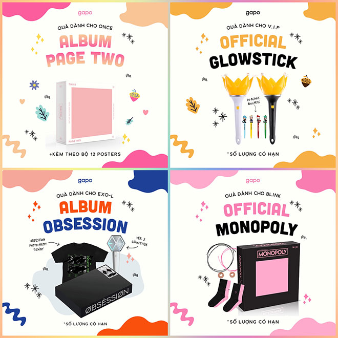 Các vật phẩm chạm đến khao khát tột cùng của cộng đồng fan Kpop