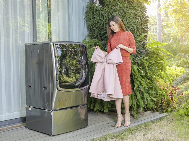 Máy giặt lồng đôi của LG giành giải Thương hiệu máy giặt xuất sắc 2019