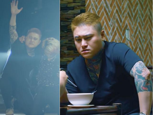 Phim - Lộ hình xăm chi chít trên cơ thể, Vũ Duy Khánh hóa gã giang hồ bị cảnh sát truy bắt