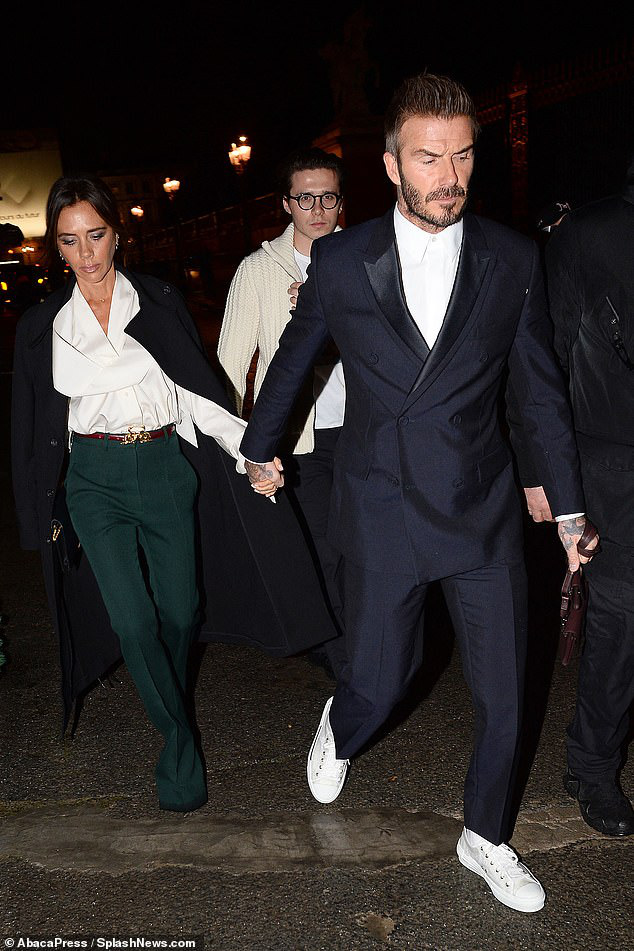 Vợ chồng Beckham chiếm trọn spotlight nhờ gu thời trang đồng điệu - 2