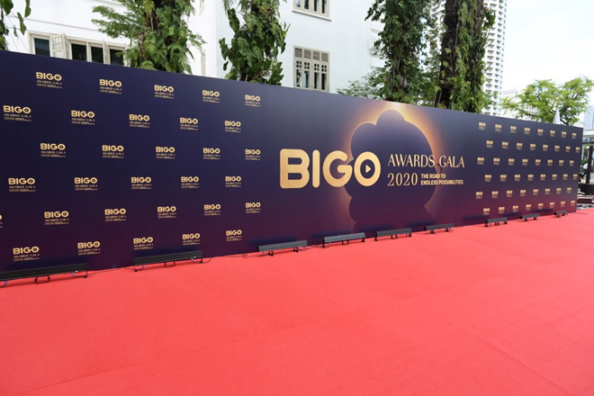 Thảm đỏ Bigo Awards Gala 2020 sang trọng, chuyên nghiệp như thảm đỏ “Hollywood”
