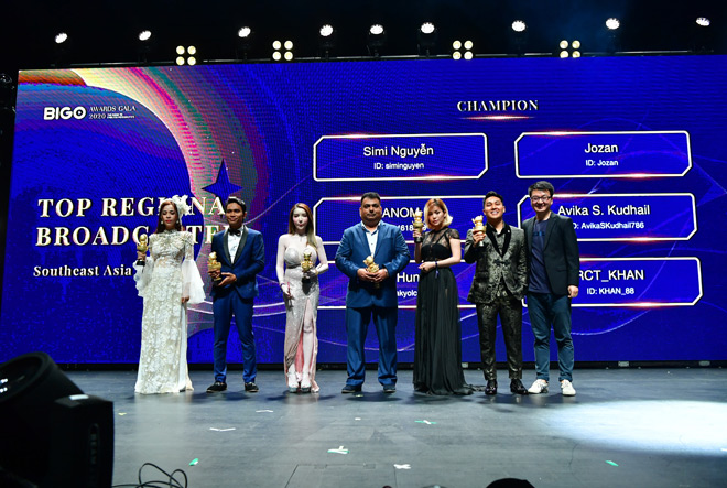 Bigo Awards Gala 2020 - lễ trao giải idol và gia tộc Bigo Live của hơn 80 quốc gia trên toàn thế giới - 12