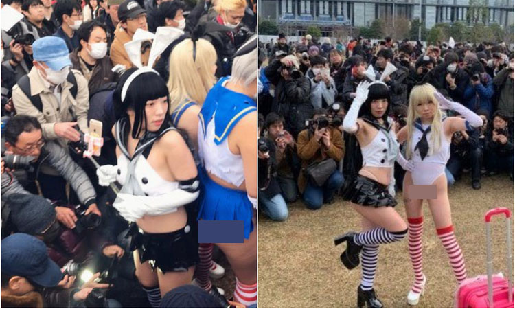 Sự thật chuyện 3 hot girl Nhật bị chụp lén khiếm nhã vì chiếc váy "gái ngành" - 1