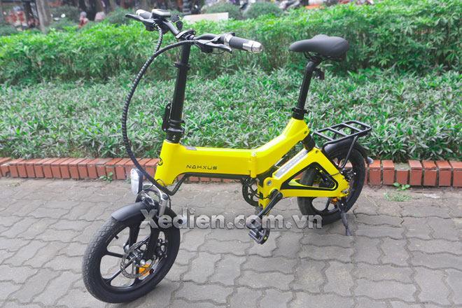 Xe đạp điện gấp NAKXUS siêu nhẹ, siêu nhỏ gọn 2020 - 2