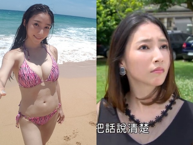 Trương Gia Vỹ được khen trông cuốn hút hơn khi mặc bikini so với hình ảnh kín đáo ngoài đời.