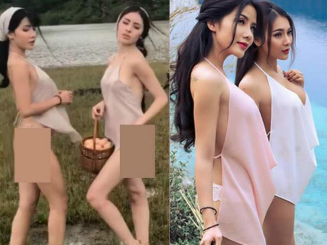 Thời trang - Biến thể tục tĩu của áo yếm, áo dài...