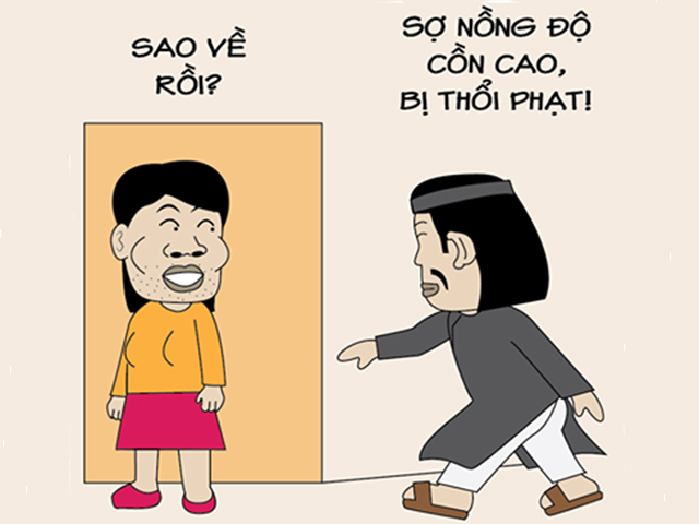 Tranh vui - Nói không với nhậu nhẹt để có cái Tết ấm no