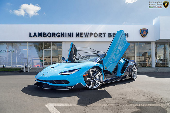 Lamborghini Centenario sản xuất giới hạn sở hữu màu sơn độc - 1