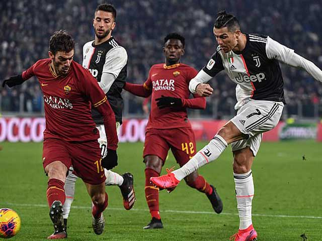 Ronaldo mở tỉ số cho Juventus