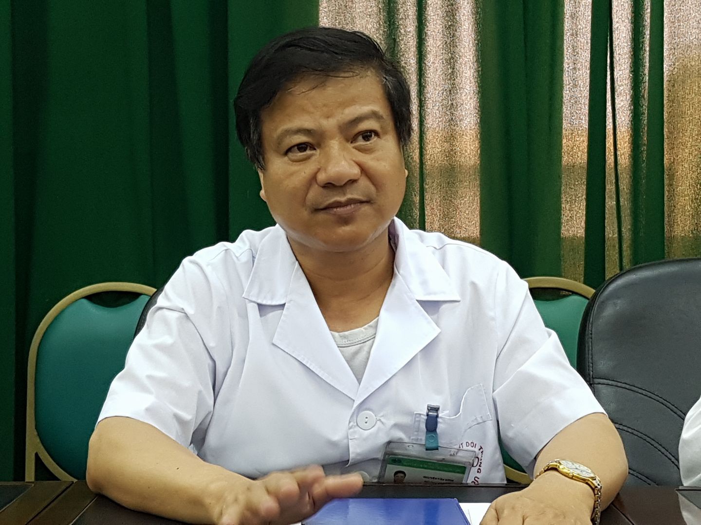 GS.TS.Nguyễn Văn Kính, nguyên Giám đốc BV Nhiệt đới Trung ương. (Ảnh: H.H).