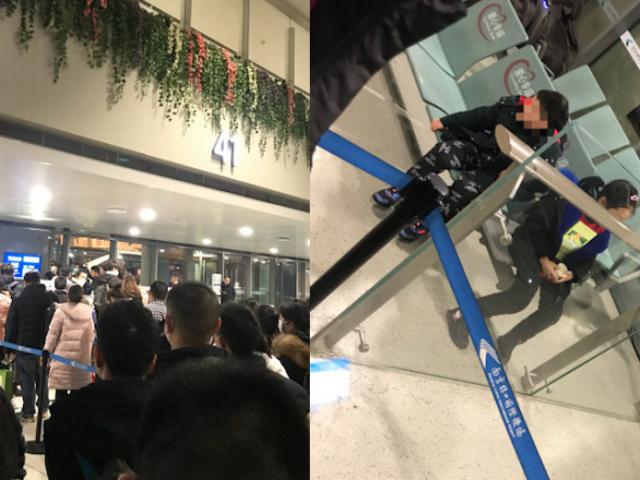 Thế giới - Hành xử không ngờ tại sân bay của cặp cha mẹ có con nghi bị nhiễm virus từ Vũ Hán