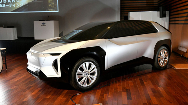 Vén màn mẫu xe thuần điện đầu tiên với sự kết hợp của Toyota và Subaru - 3