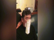 Thế giới - Video: Người đàn ông TQ dùng băng vệ sinh bịt mặt tránh virus Corona vì “quá tuyệt vọng”