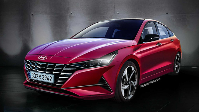 Hyundai Elantra thế hệ mới lộ diện bản phác thảo với thiết kế ấn tượng - 5