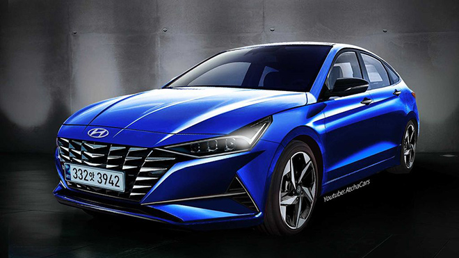 Hyundai Elantra thế hệ mới lộ diện bản phác thảo với thiết kế ấn tượng - 3