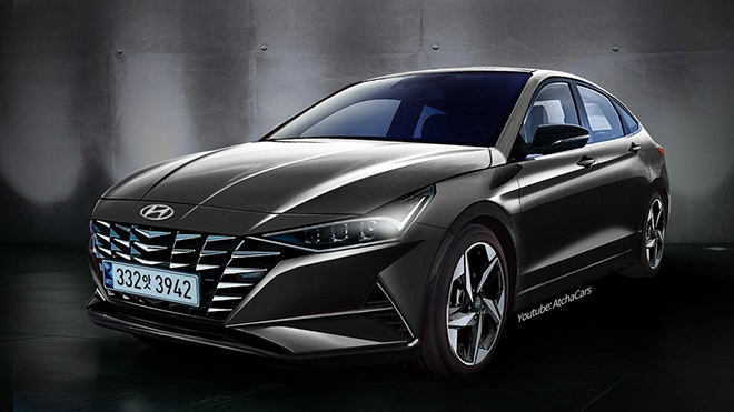 Hyundai Elantra thế hệ mới lộ diện bản phác thảo với thiết kế ấn tượng - 6